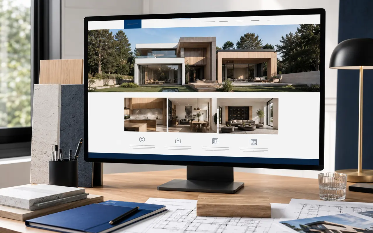 Websiteconcept voor Nova Bouw & Interieur